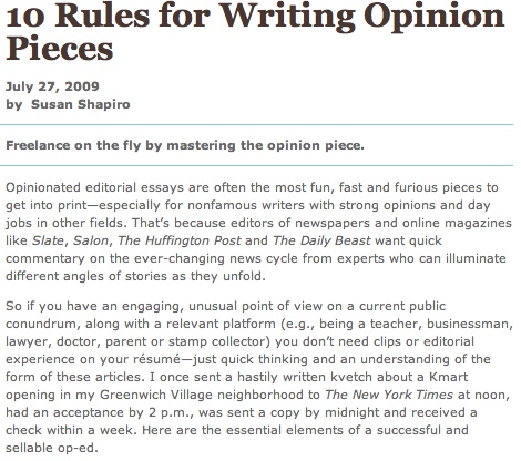 Opinion article example