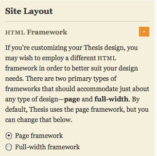 Thesis Page Framework