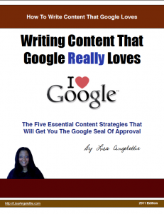 writing content that google loves