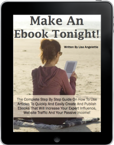 Make An Ebook Tonight