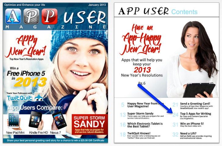 app user magazine
